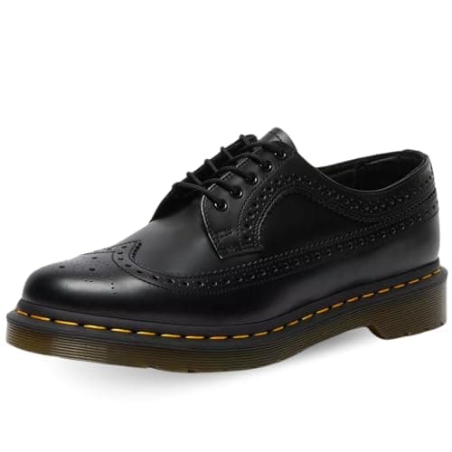 Image of DR. MARTENS Mens Dm22210001_40 Oxford, Black Smooth, 6 UK