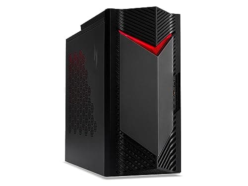 Image of acer Nitro N50-650 Gaming PC - (Intel Core i5-13400F, 16GB, 1TB SSD, NVIDIA GeForce RTX 4060, Windows 11, Black)