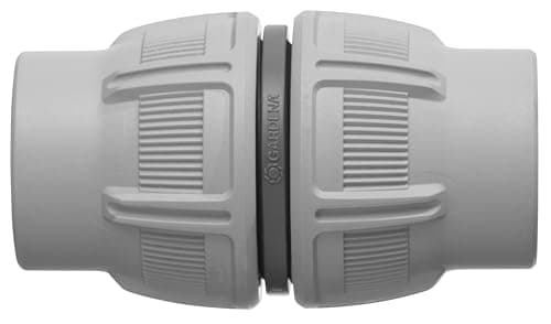 Image of Gardena Liano Hose Repairer 3/4 inch: Provides a Secure Connection Between Two Liano Hose Ends, sustainably Repairs Broken Textile Hoses, Frost- and UV-Resistant (18231-20)