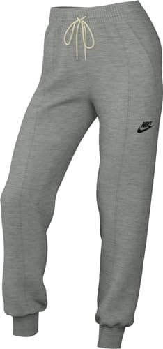 Image of Nike FB8330-063 Sportswear Tech Fleece Pants Women's DK Grey Heather/Black Size M