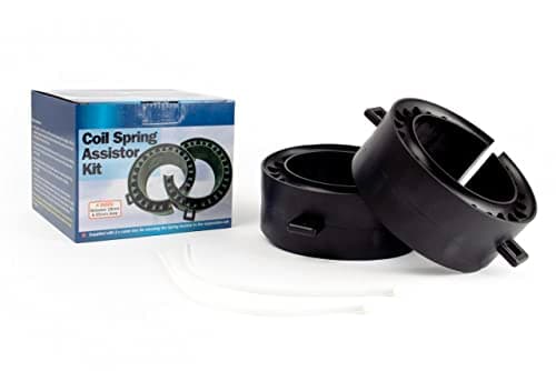 Image of UKB4C Pair of Coil Spring Assister for Towing, Car Suspension Gap Aid, Heavy Duty Rubber for Suspension, Shock Absorber Coil (26-38mm)