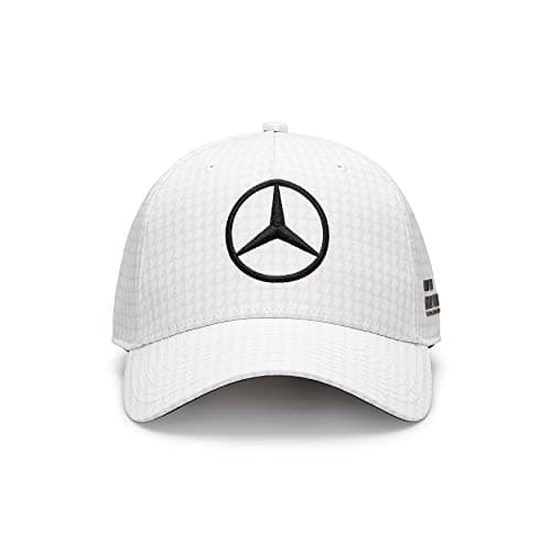 Image of Mercedes AMG Petronas Formula One Team - 2023 Lewis Hamilton Driver Cap - White - Unisex - Size: One Size