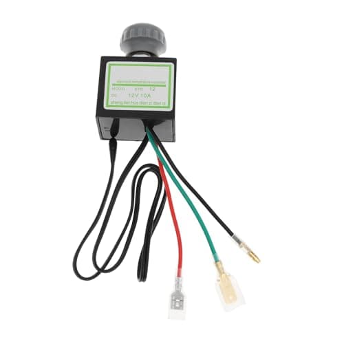 Image of ECSiNG Electronic Thermostat 12V/10A Suitable for Automotive Air Conditioning Fans Compressors