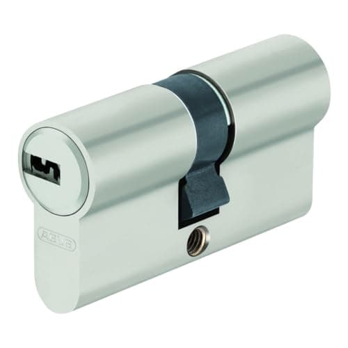 Image of ABUS Profile Cylinder D6XNP 30/55 with 5 Keys and Code Card, Door Lock for Security on Front Door and Apartment Door, Double Cylinder with Emergency and Danger Function