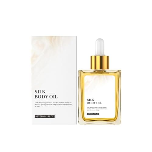 Image of Silk Body Oil Perfume Women, Firming Body Oil for Smoothing And Hydrated Skin, Moisturizing Formula, Refreshing Non-greasy, Hydrating Skin After Shower 30ml (1)