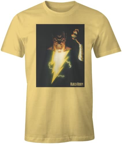 Image of DC Comics Men's T-Shirt, Yellow, S