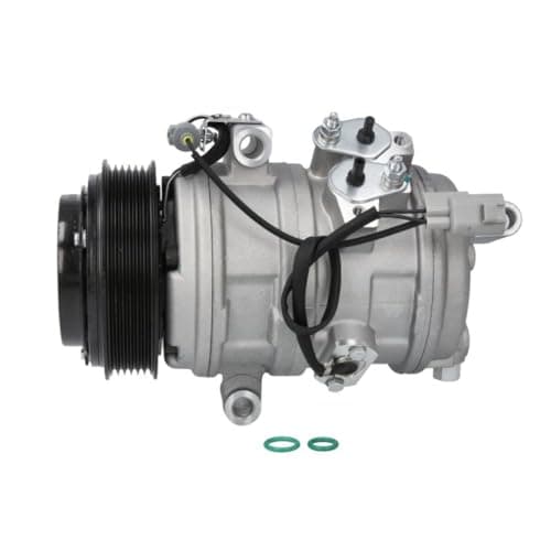 Image of THERMOTEC A/C Compressor for Air Conditioning Air Conditioning Compressor with ID: 10S20C Refrigerant: R134a PAG 46 with 115 mm Pulley 6 Grooves 6 Ribs for Lexus GX I (J120) 883100C061 8831035881