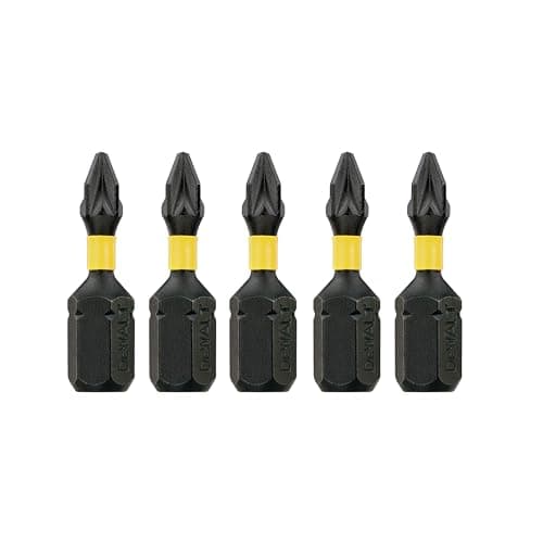 Image of Dewalt DT7386TQZ 25 mm PZ1 IR Torsion Bits (Pack of 5), DT7386T-QZ