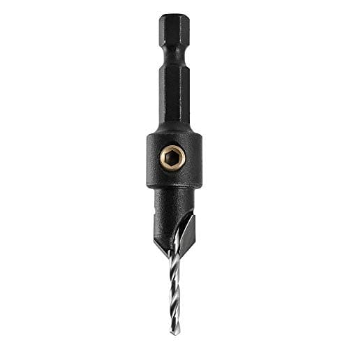 Image of Trend Snappy TCT 9.5mm Diameter Countersink & HSS 2.5mm Drill for No6 Gauge Screws, Tungsten Carbide Tipped, SNAP/CS/6TC