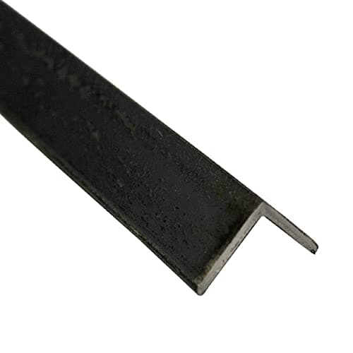 Image of Mild Steel Equal Angle Bar 1 Metre (1000mm) Metal Section UK Supply (25 x 25mm x 3mm Steel Angle)
