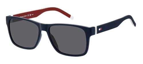 Image of GAFAS TOMMY HILFIGER - Modelo: TH 1718/S C: MATTE BLUE Eye size: 56_Bridge size: 16 / Polarized: No