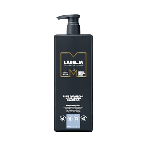 Image of LABEL.M Pure Botanical Nourishing Shampoo 1000ml – With Recyclable Pump