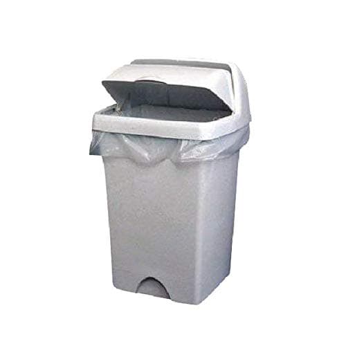 Image of 2Work Swing Bin Liner 45 Litre White (Pack of 1000) KF73379