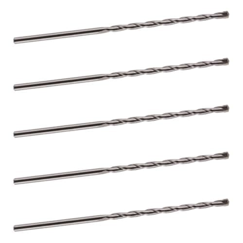 Image of 6mm x 150mm TCT Tipped Masonry Drill Bits (Pack Of 5) For Concrete Brick Porcelain Ceramic Tile Plastic Wood