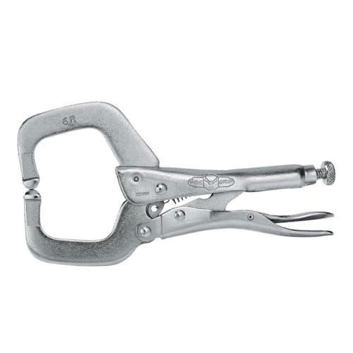 Image of IRWIN Irwin Visegrip 6R Locking C Clamp 6In - Regular Tip Silver