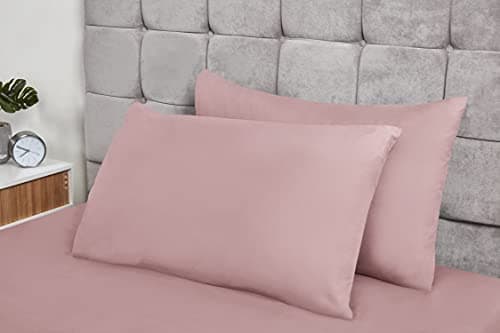 Image of Emma Barclay Lyla Pillowcase Pair in Blush Pink