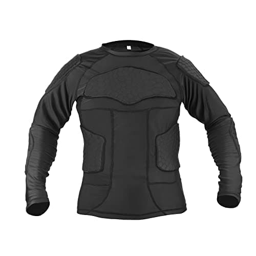 Image of X AUTOHAUX Size 2XL Full Body Armor Jacket Thorax Back Backbone Protector Black