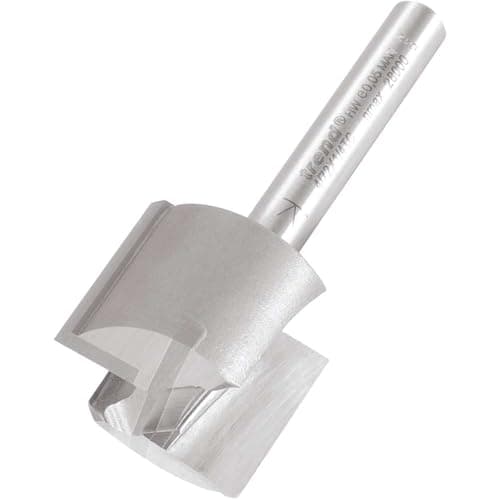 Image of Trend Professional Straight Two Flute Router Cutter, 1/4 Inch Shank, 24mm Cut Diameter & 19mm Cut Length, Tungsten Carbide Tipped, 4/72X1/4TC