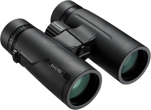 Image of Olympus 8x42 PRO Waterproof Binoculars with Nano Coating & Case - Ideal for Nature Lovers & Birdwatching