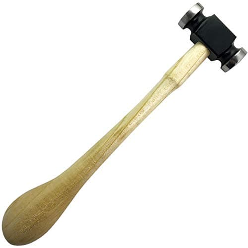 Image of Jewellers Tools DUAL CHASING HAMMER : Flat & Round Repouse Planishing Metal (345)