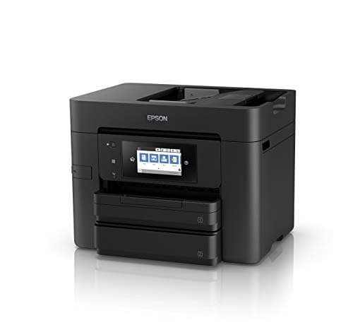 Image of Epson WorkForce Pro WF-4740DTWF Print/Scan/Copy/Fax Wi-Fi Printer, Black, Amazon Dash Replenishment Ready