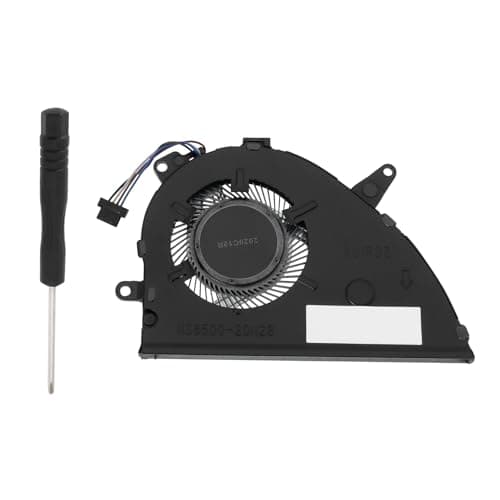 Image of ECSiNG 1Pc 4-Pin CPU Cooling Fan Replacement Part L25584-001 NS85B00-17K24 Compatible with HP Pavilion 15-CS 15-CW Series Laptop