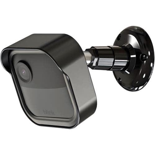 Image of All-New Blink Outdoor Camera Housing and Mounting Bracket, Weatherproof Protective Cover and 360 Degree Adjustable Mount for Blink Outdoor Indoor Home Security Camera System (Black, 1 Pack)