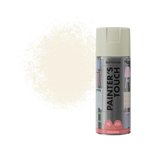 Image of Rust-Oleum 400ml Painter's Touch Spray Paint Aerosol - Almond Gloss