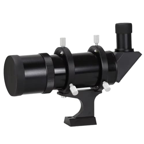 Image of Wesafrae Right Angle Correct-Image Finder Scope 9x 50mm OTA Featuring Crosshair Clamping Guiding Rings