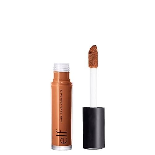 Image of e.l.f. 16HR Camo Concealer, Full Coverage & Highly Pigmented, Matte Finish, Deep Cinnamon, 0.203 Fl Oz (6mL)