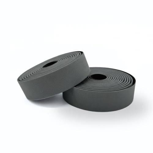 Image of REDSHIFT Really Long Bike Handlebar Tape for Road Bikes, Gravel, Fixie Bicycles Drop Bar Handle Wrap, Ergonomic Comfort Cycling Accessory, 315cm Long, Grey Color