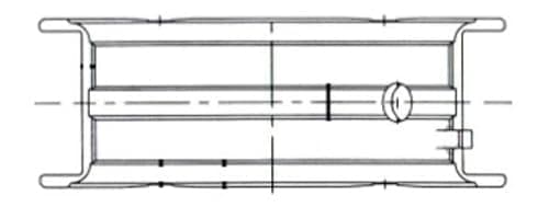 Image of Mahle 011 FL 21059 025 - Crankshaft Bearings