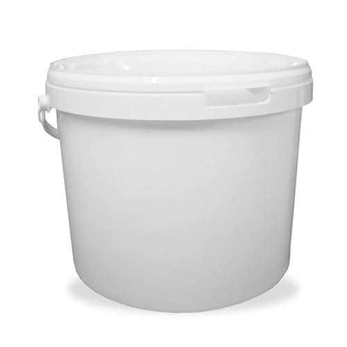 Image of Lubrisolve White Round 10 litre Bucket and Lid