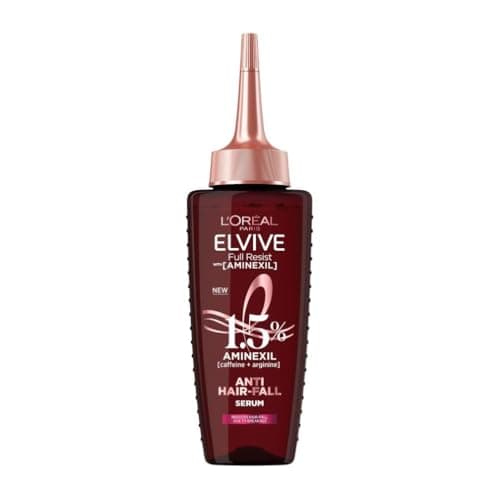 Image of L'Oréal Paris Scalp Serum For Brittle Hair, Elvive Full Resist Anti Hair-Fall Strengthening Treatment With 1.5% Aminexil, Reduces Hair Fall Due To Breakage By 92%, Clinically Proven Formula, 400ml