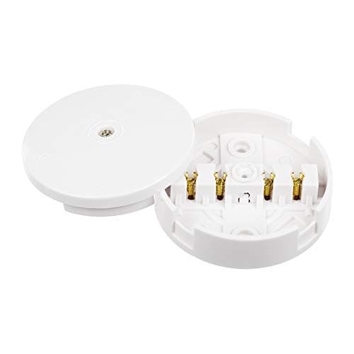 Image of Invero 20A Junction Box 4-Terminal (59mm) - Suitable for Domestic and Commercial Uses - White