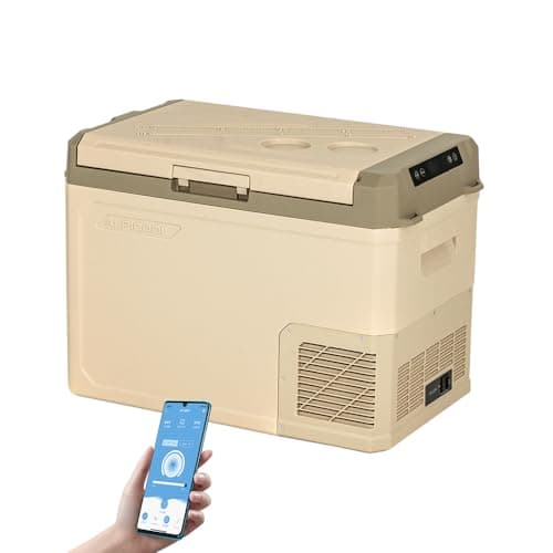 Image of Alpicool GE40 40L Car Fridge Freezer Portable Compressor Car Refrigerator 12/24V Electric Cooler for Camping, Road Trip, Picnic, Down to -20℃
