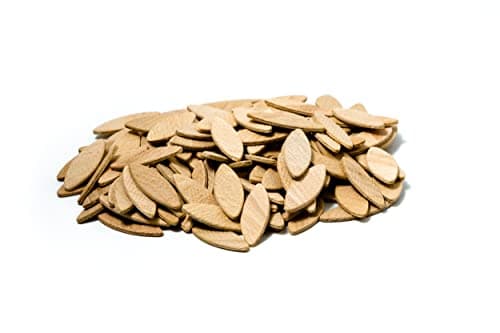 Image of Tolux Wood Biscuits size number 20, Pack of 100 pcs, Lamello Biscuits, Biscuit Joiner, High quality Beech Wood Dowels for Carpenters and DIY projects.