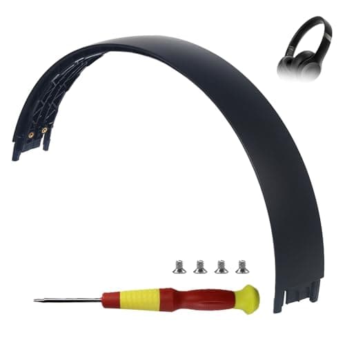 Image of Adhiper Solo4 Headband Replacement Parts, Accessories, Solo 4 Headband Repair Kit, Compatible with solo 4 Wireless Bluetooth Headphones Headband (Matte Black)