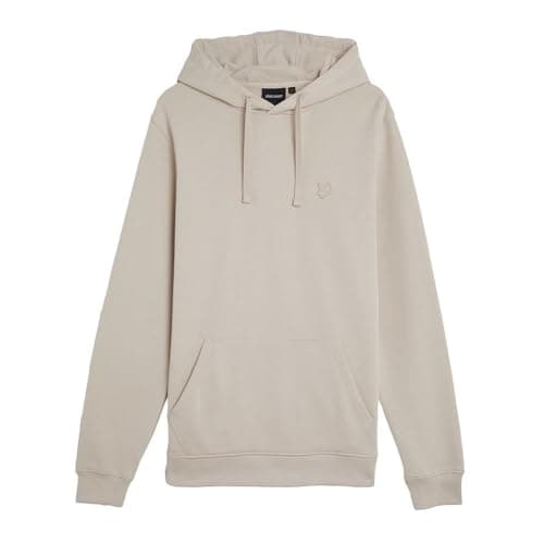 Image of Lyle & Scott Tonal Eagle Pullover Hoodie Cove S