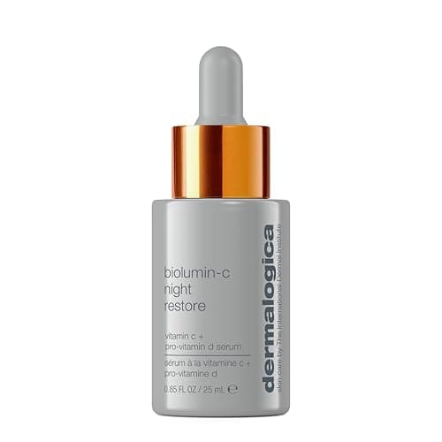 Image of Dermalogica Biolumin-C Night Restore Serum - Hydrating Face Serum Dark Spot Remover Restores Radiance and Hydration Overnight with Pro-Vitamin D, 25ml