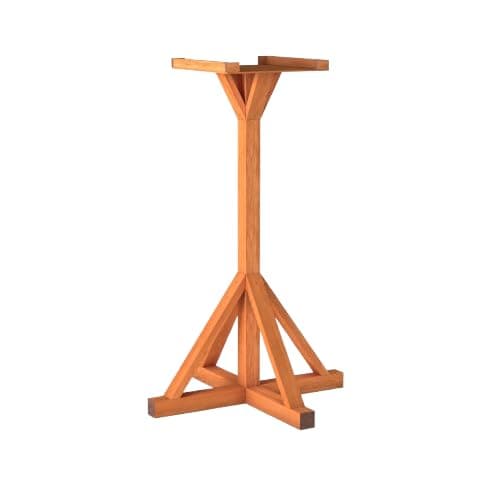 Image of Maypole Adjustable Bird Table with Easy Clean Removable Base (Open)