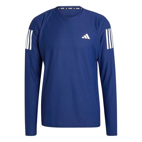 Image of adidas Women's Own The Run Long Sleeve Tee T-Shirt, darkblue, S Tall