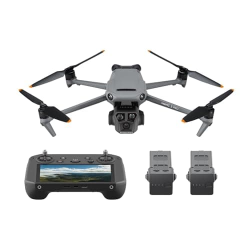Image of DJI Mavic 3 Pro Fly More Combo with DJI RC Pro (high-bright screen), 4/3 CMOS Hasselblad Camera, three Intelligent Flight Batteries, Charging Hub, ND Filters Set, and more, 4K Camera drone for adults