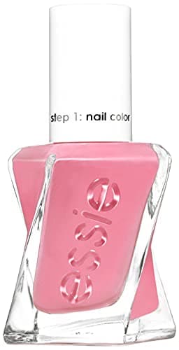 Image of Essie Nail Polish 1 x 13.5 ml Shiny Finish Nail Polish without UV Light Gel Couture Colour No. 150 Haute to Rot Pink