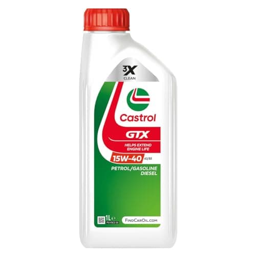 Image of Castrol GTX Engine Oil 15W-40 A3/B3 1L