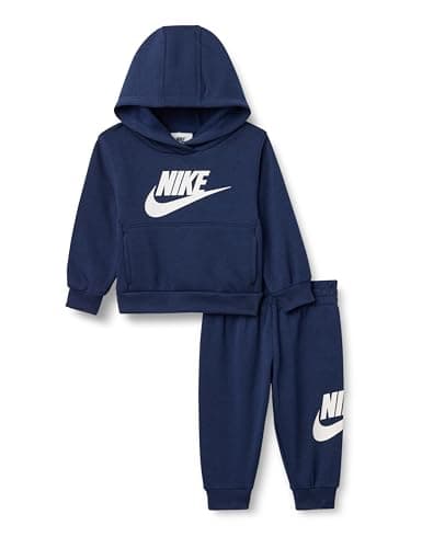 Image of NIKE Baby Boys Club Fleece Set, Midnight Navy, 12 Months EU