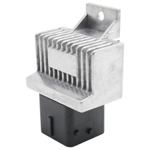Image of Ollanoos 9640469680 Glow Plug Relay, 12V Preheating Box Replacement for Opel Movano A X70 2.5 Vivaro A X83 Replacement for Renault Master Mk2 2.5 Replaces 598140 93858431 11067JD50A 93863895