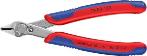 Image of KNIPEX Electronic Super Knips Self-Service Card with Multi-Component Handles 125 mm, 78 03 125 SB