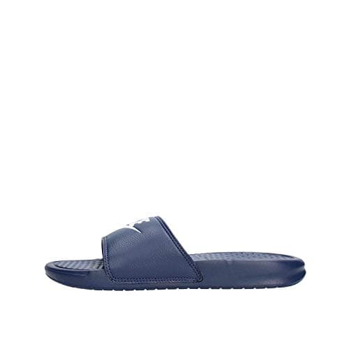 Image of Nike BENASSI JDI, Men's Athletic Sandal, Blue (Midnight Navy/Windchill 403), 11 UK (46 EU)