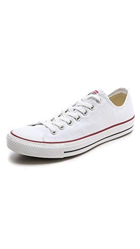 Image of Converse All Star Low Trainers White Canvas - 7 UK